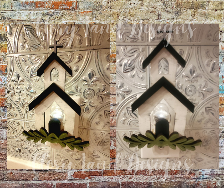Interchangeable Church Night Light