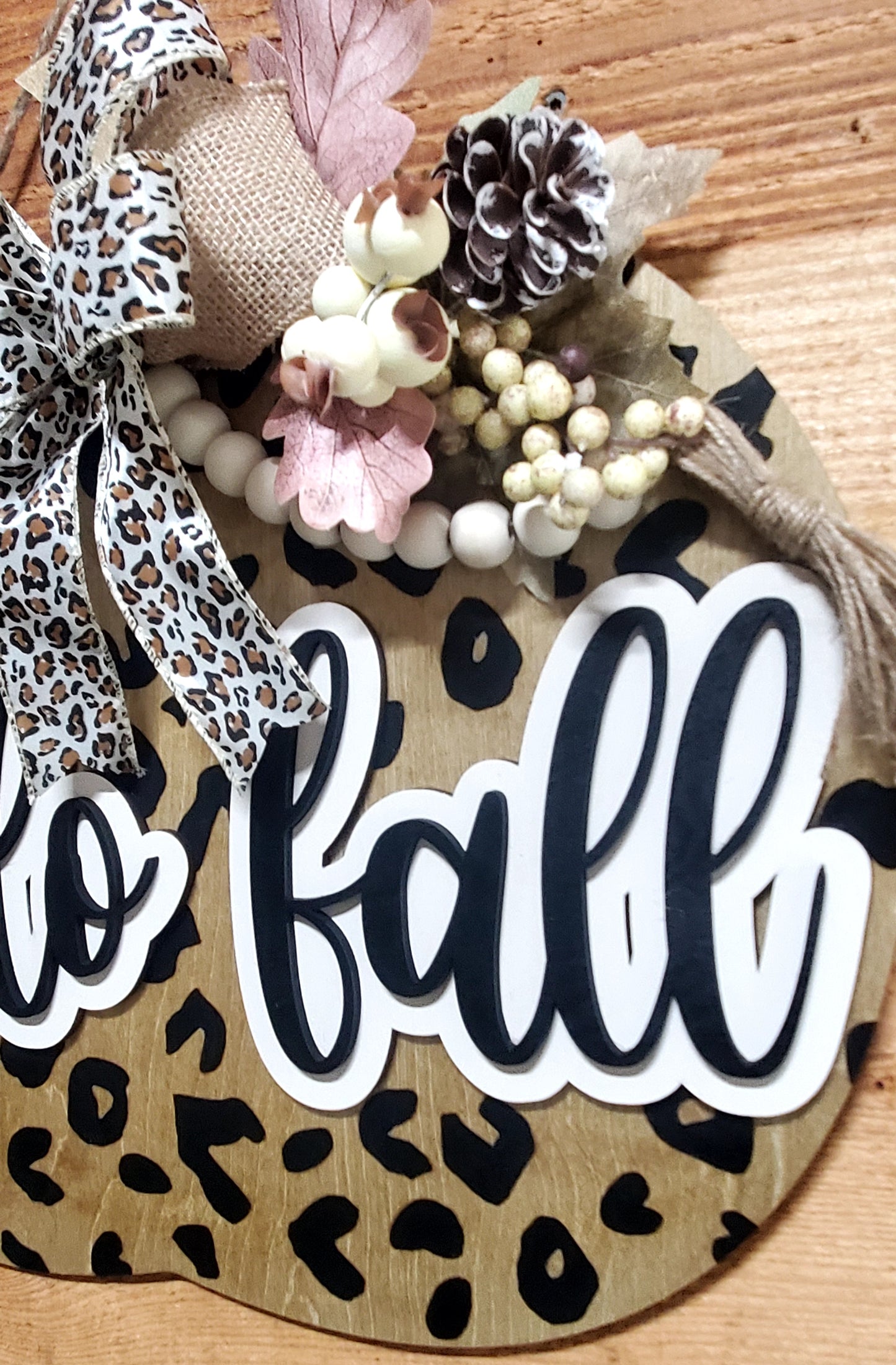 Hello Fall Cheetah Print