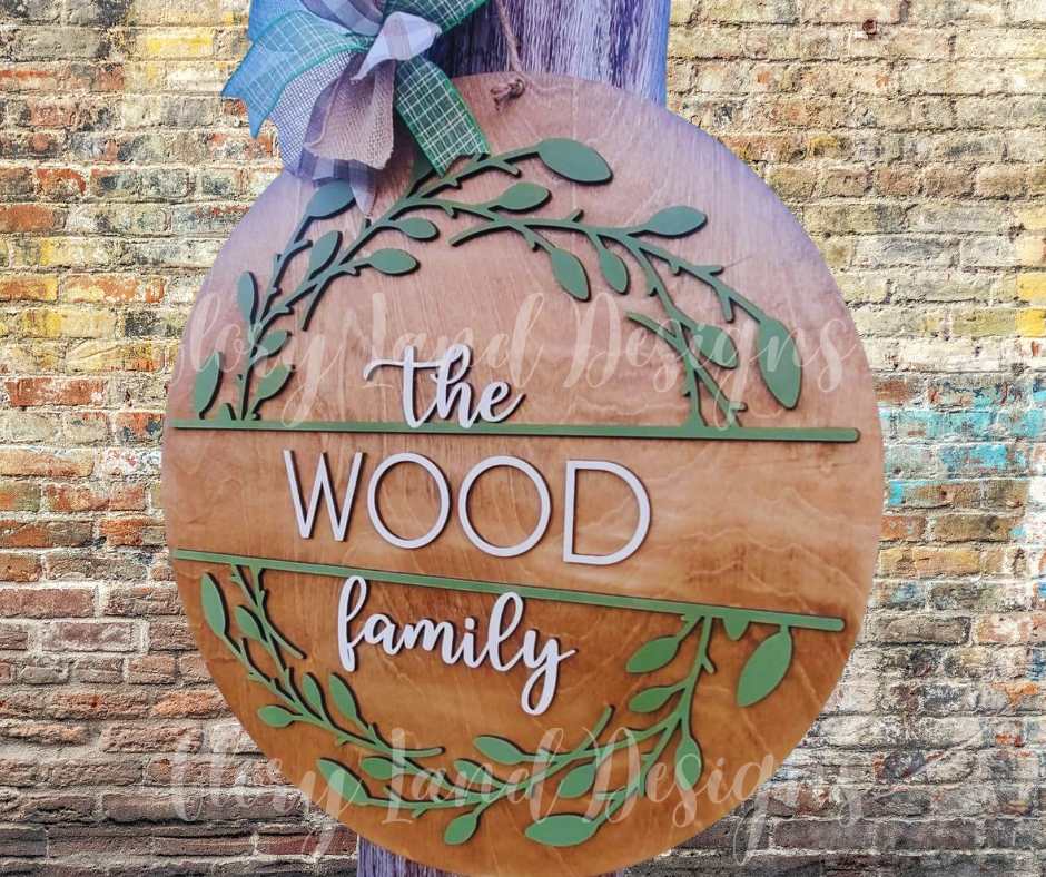 Personalized Door or Wall hanger