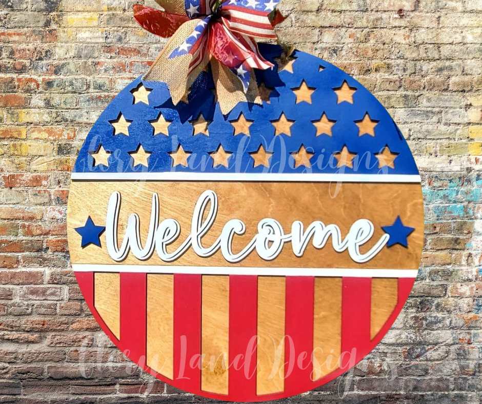 Welcome Star and Stripes