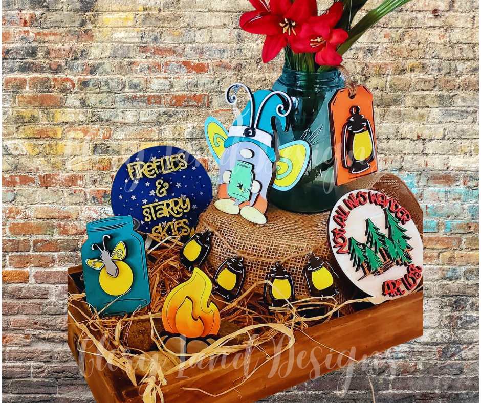 Fireflies and Starry Skies Tier Tray Set