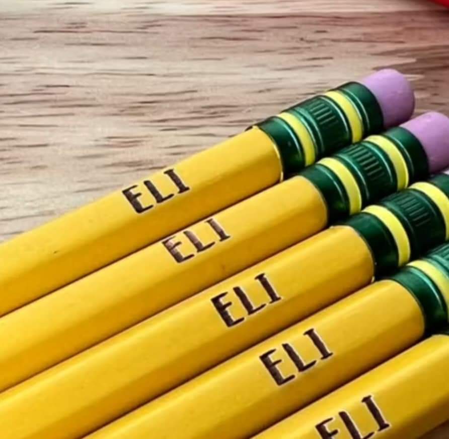 Engraved Pencils
