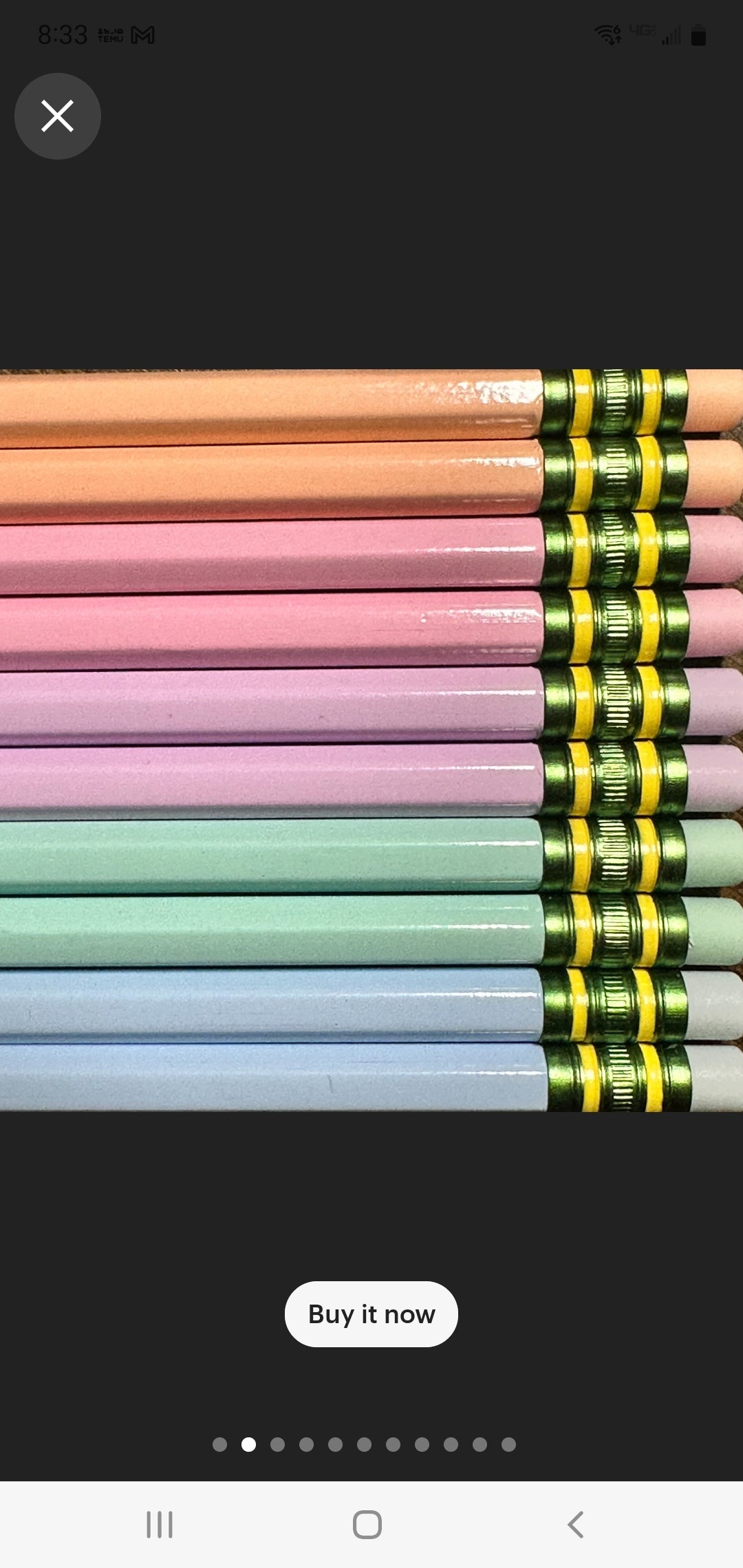 Engraved Pencils