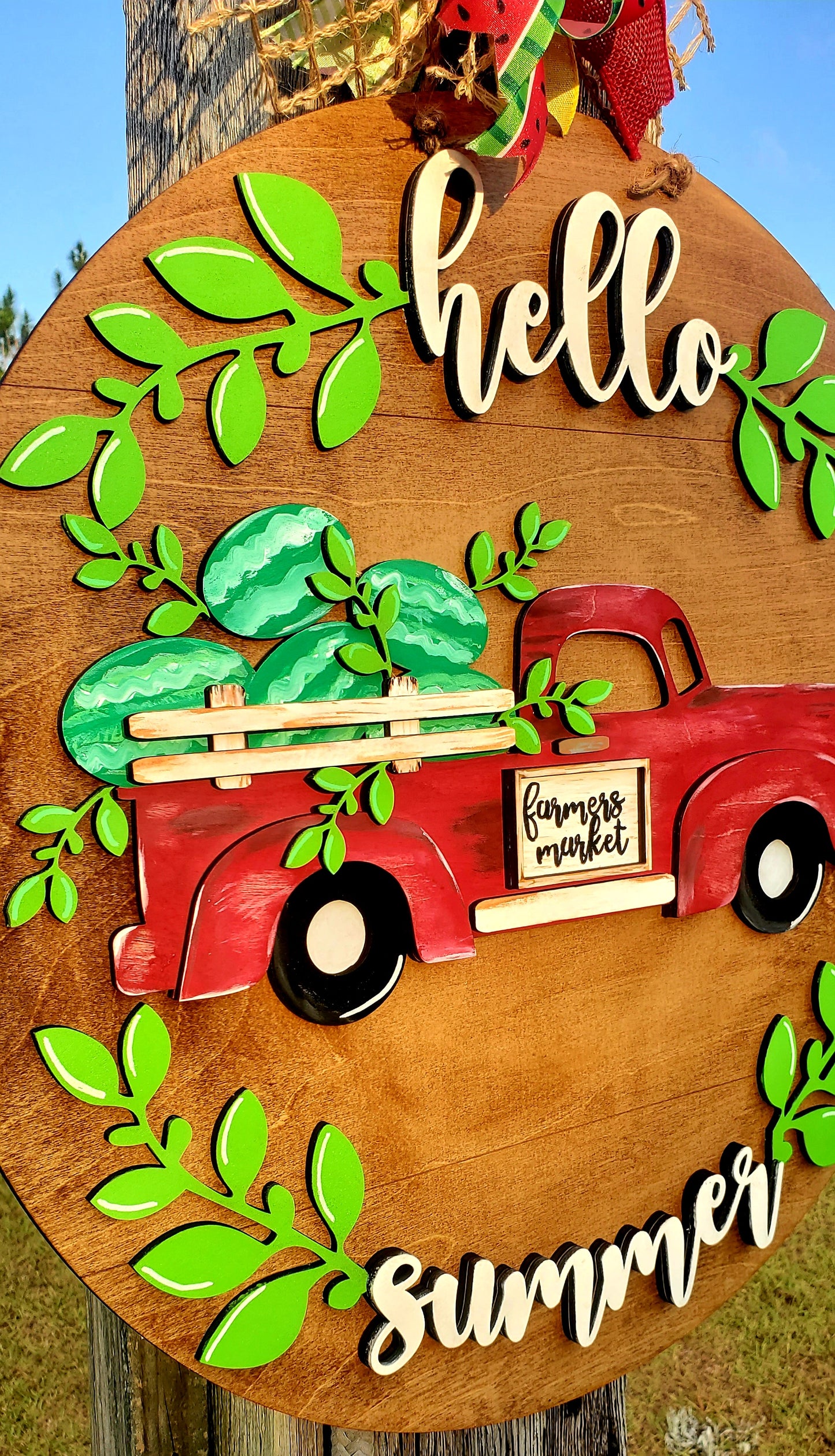 Red Truck Watermelon