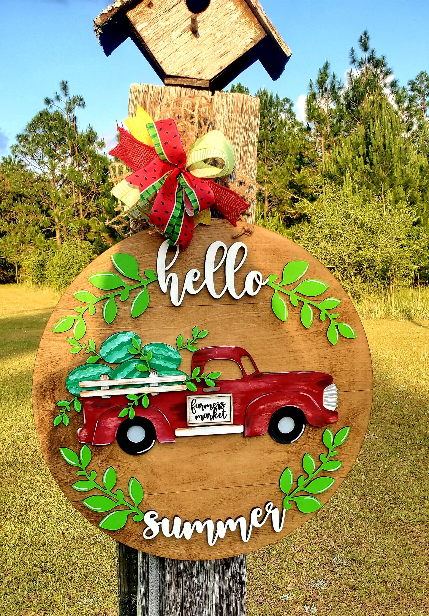 Red Truck Watermelon