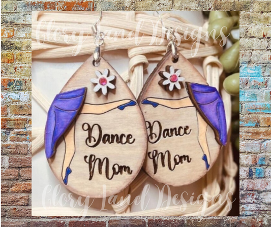 Dance Mom Earrings