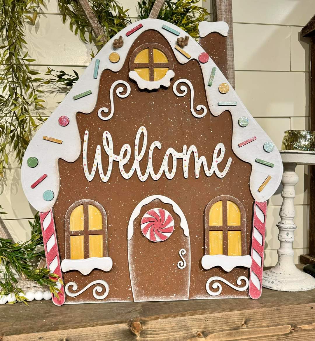 Gingerbread House Welcome